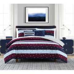 Tommy hilfiger deals windsor stripe comforter